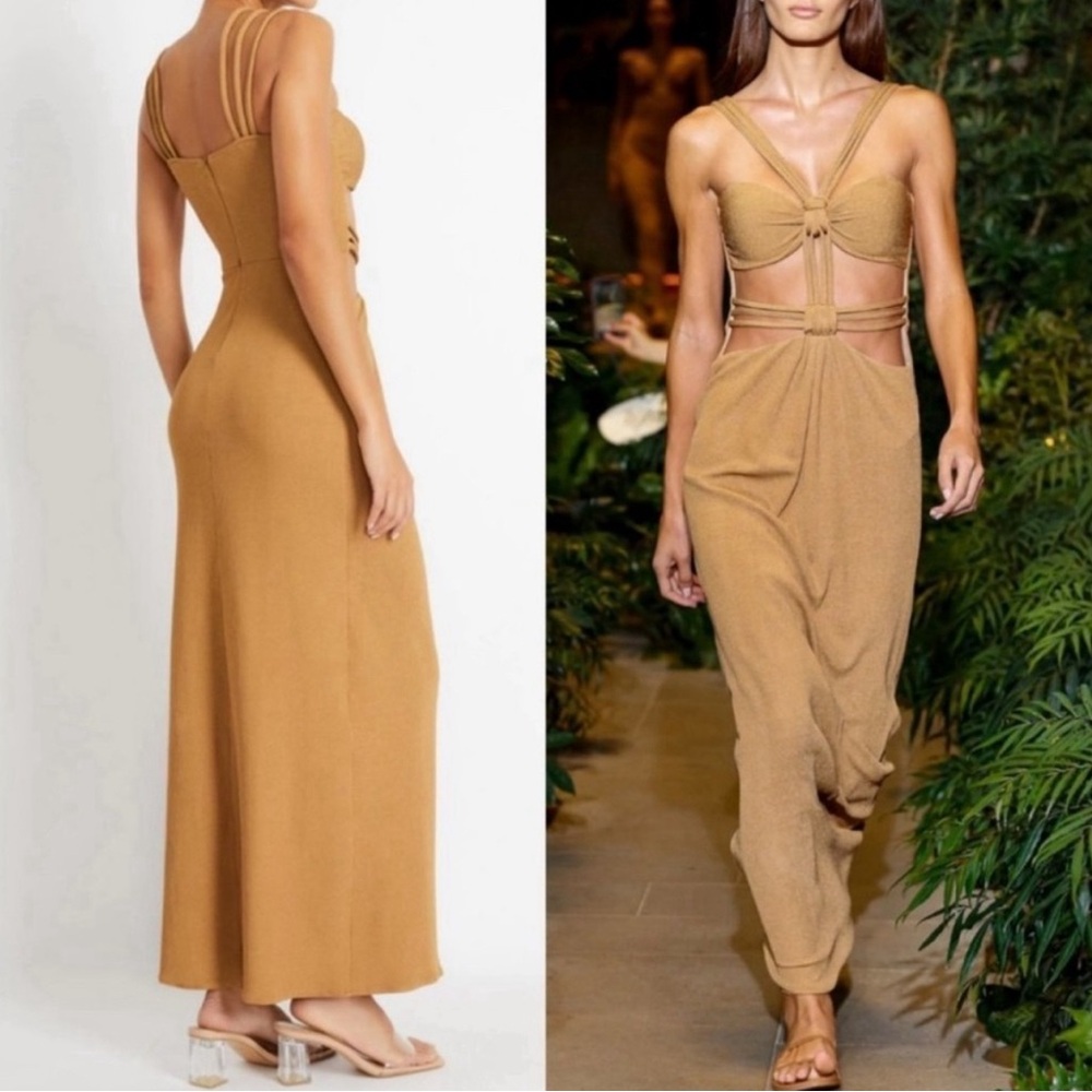 PatBo Knit Goddess Cutout Dress